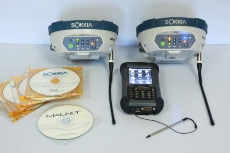 Комплект GPS/Глонасс База-Ровер Sokkia GRX2, с контролером Sokkia SHC336