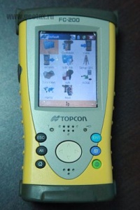 Контроллер Topcon FC-200 с ПО TopCurv 7 б/у (2008г.)