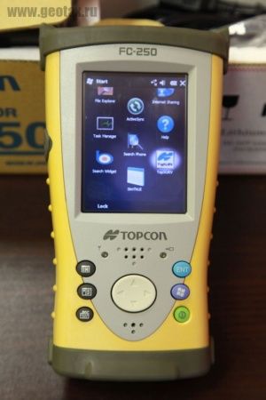 Контроллер Topcon FC-250 с ПО TopCurv 8 новый (2013г.)